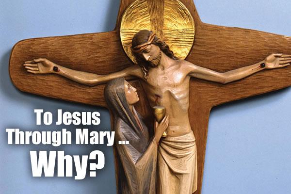 Five Ways to Approach Jesus Through Mary  Arte católico, Vitrales, Virgen  maría
